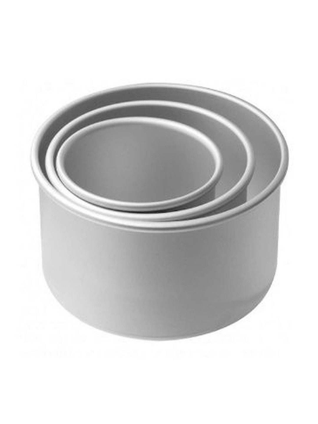 ALAMDAAR 3 Pieces Grey Cake Mould Bakeware