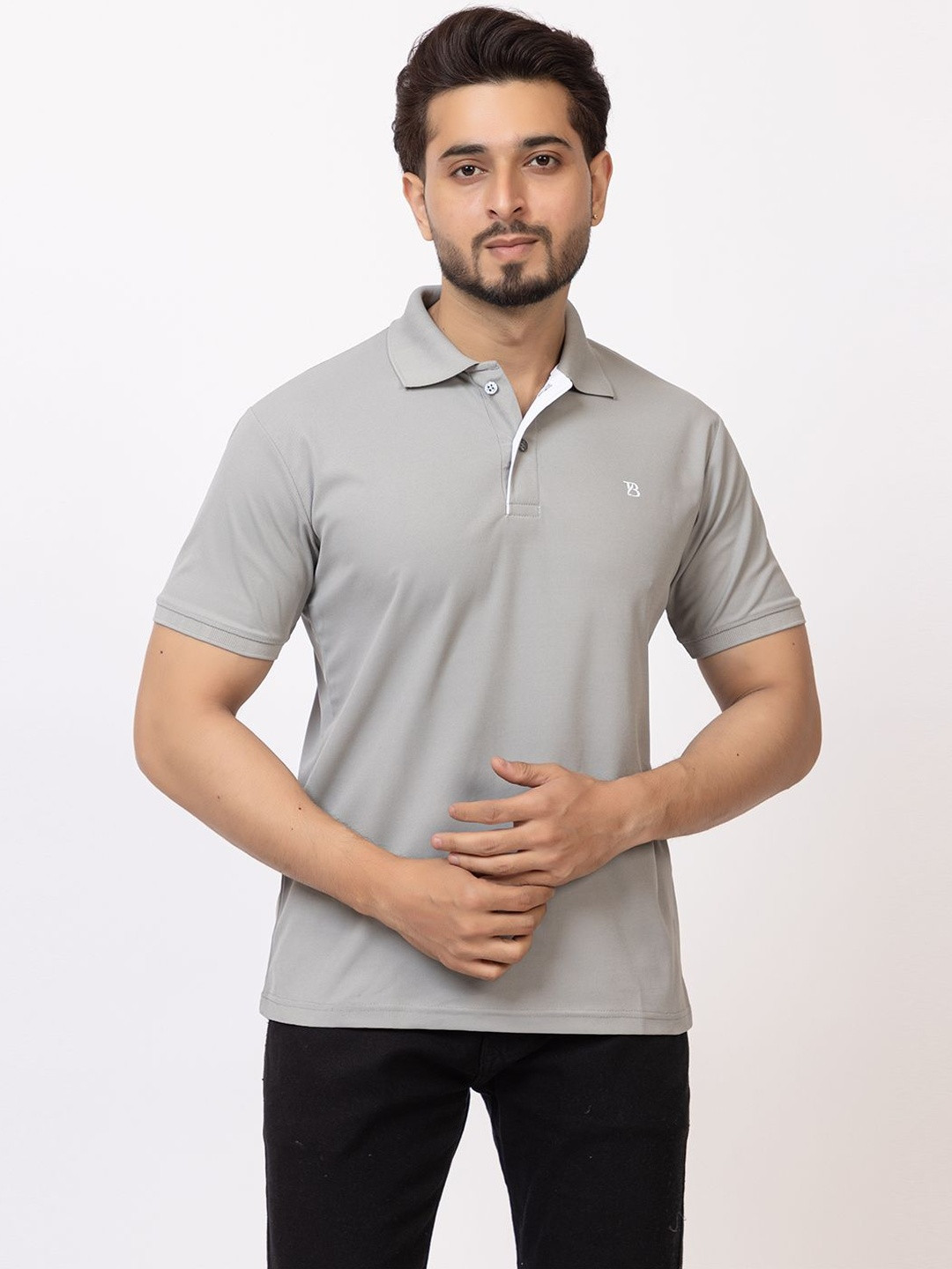 GEE 5 Men Polo Collar Regular Fit T-shirt