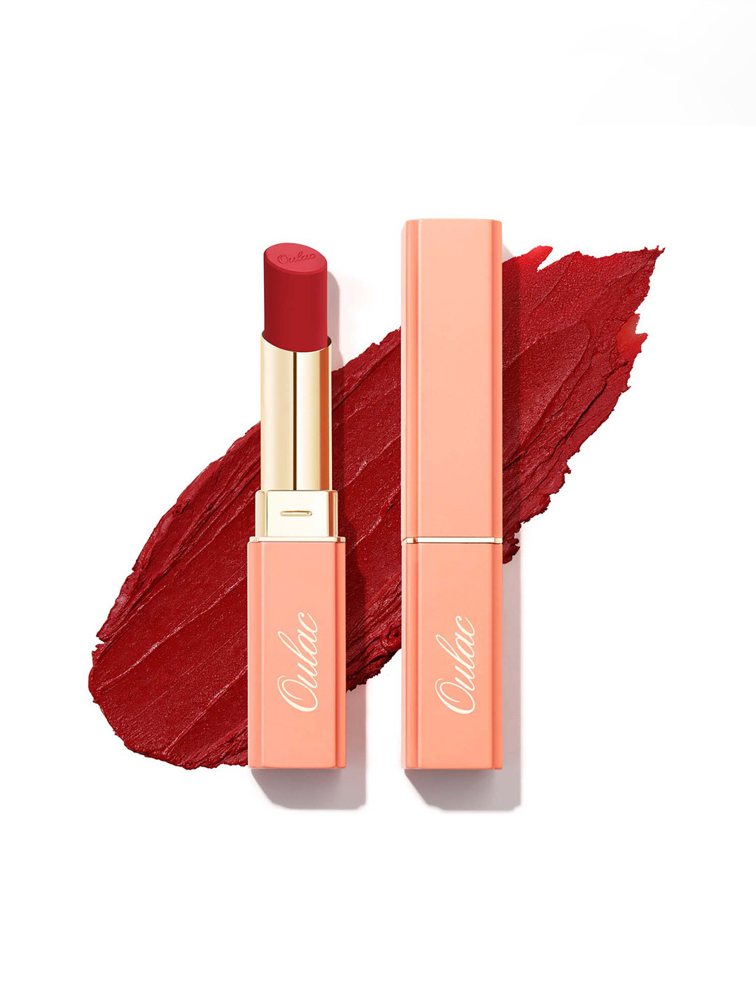 Oulac Velvet Matte Long Lasting Lipstick With Coconut Oil - 3.6 g - Taste Of Love Y13