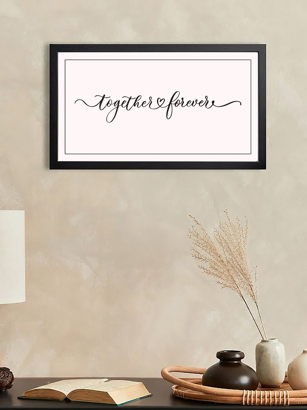 The Zappy Box Black & White Wooden Wall Photo Frame