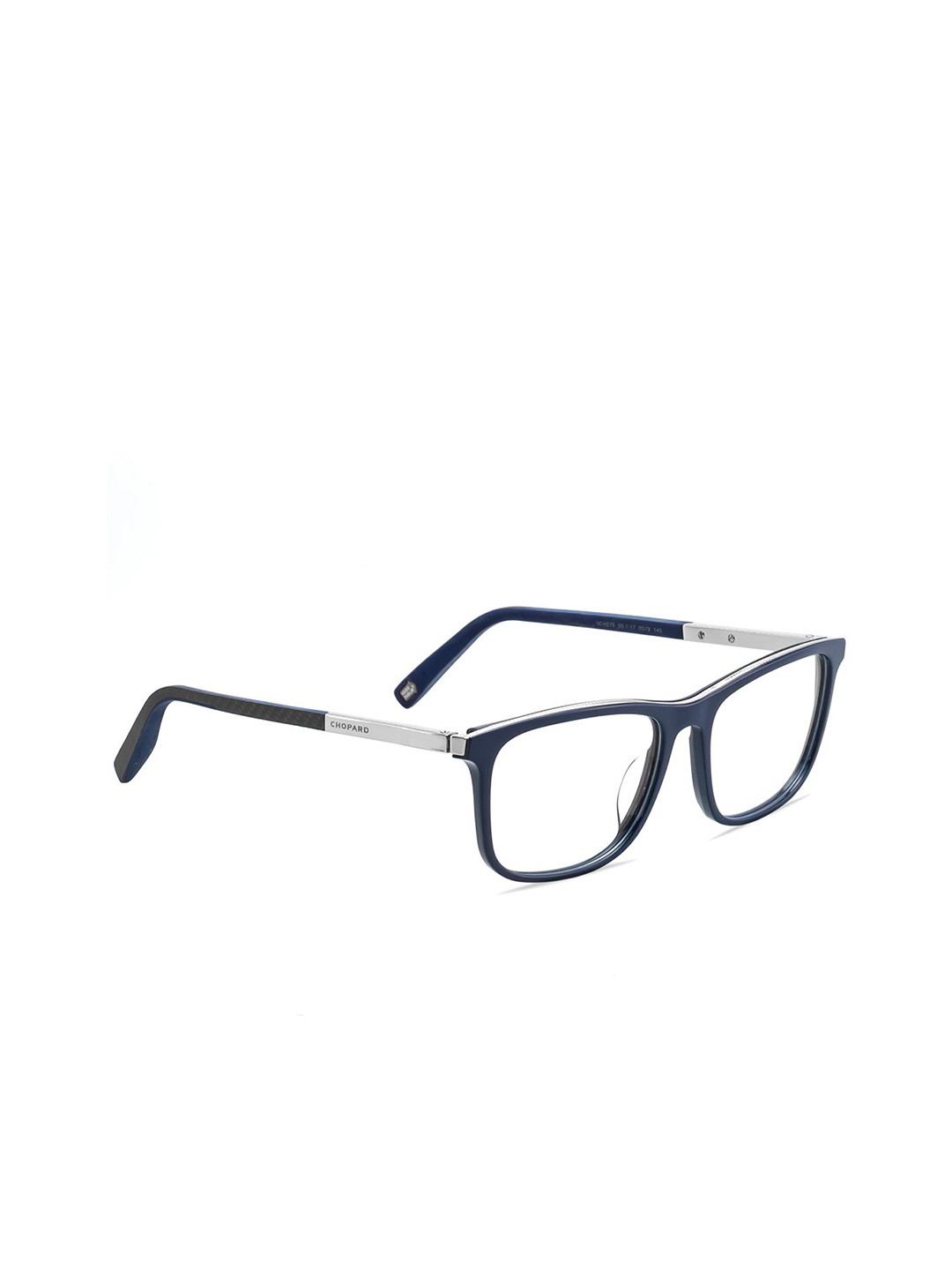 Chopard Blue Full Rim Round Shaped Square Frames