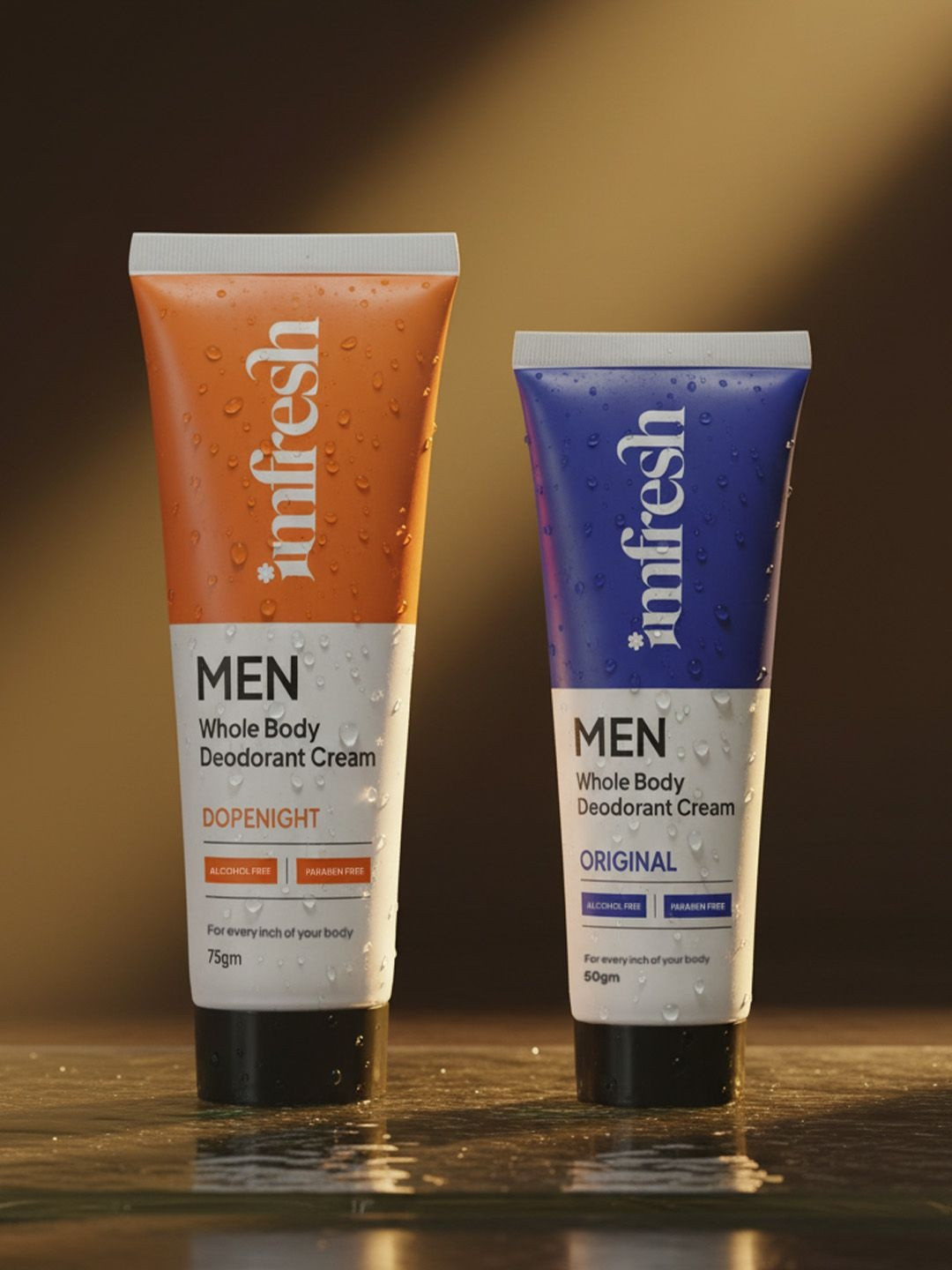 imfresh Men Set Of 2 Original 50 g & Dopenight Whole Body Deodorant Cream 75 g