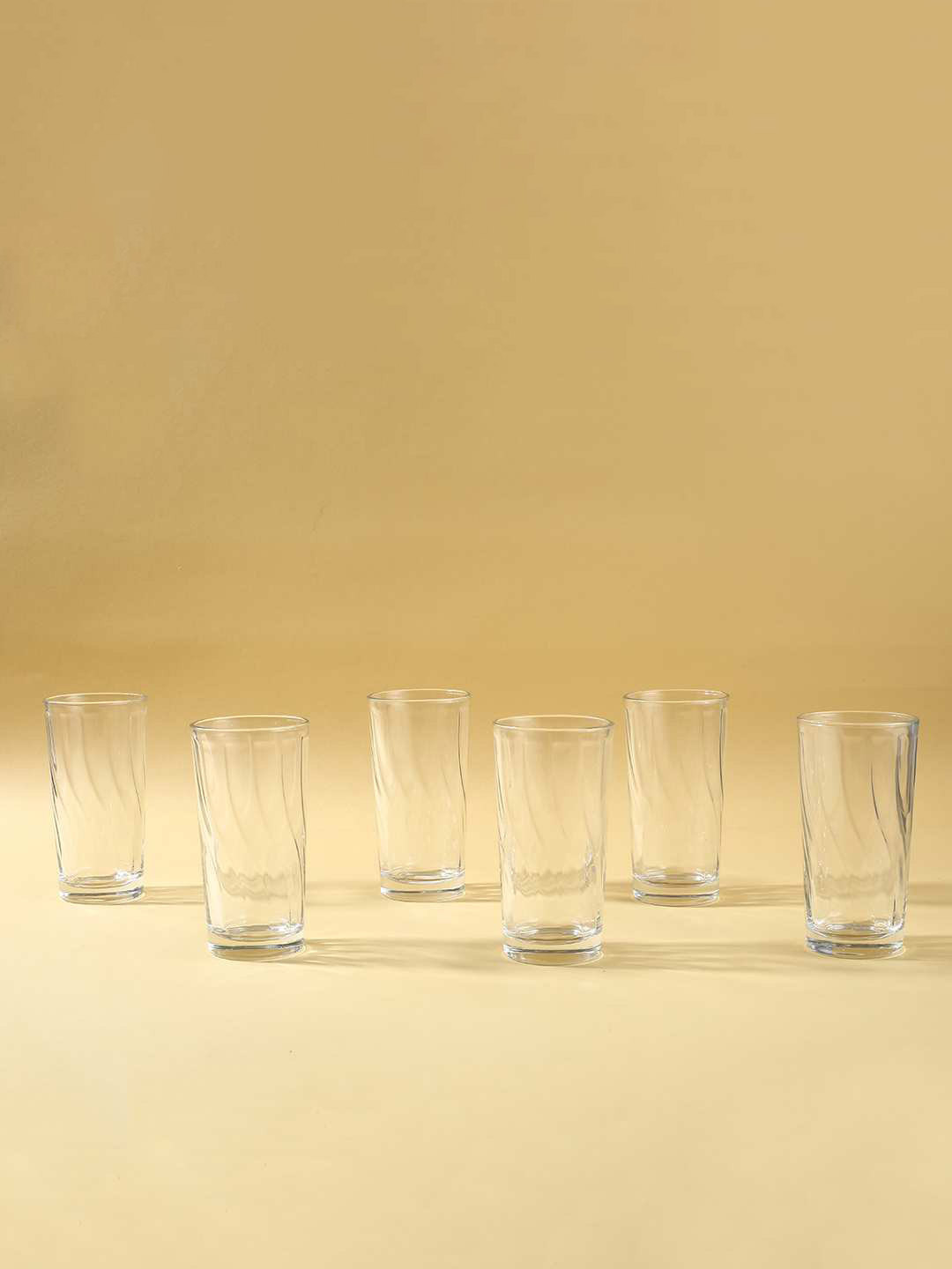 Uniglass  Set of 6 Transparent Lead Free Kyknos Juice Glass 245ml