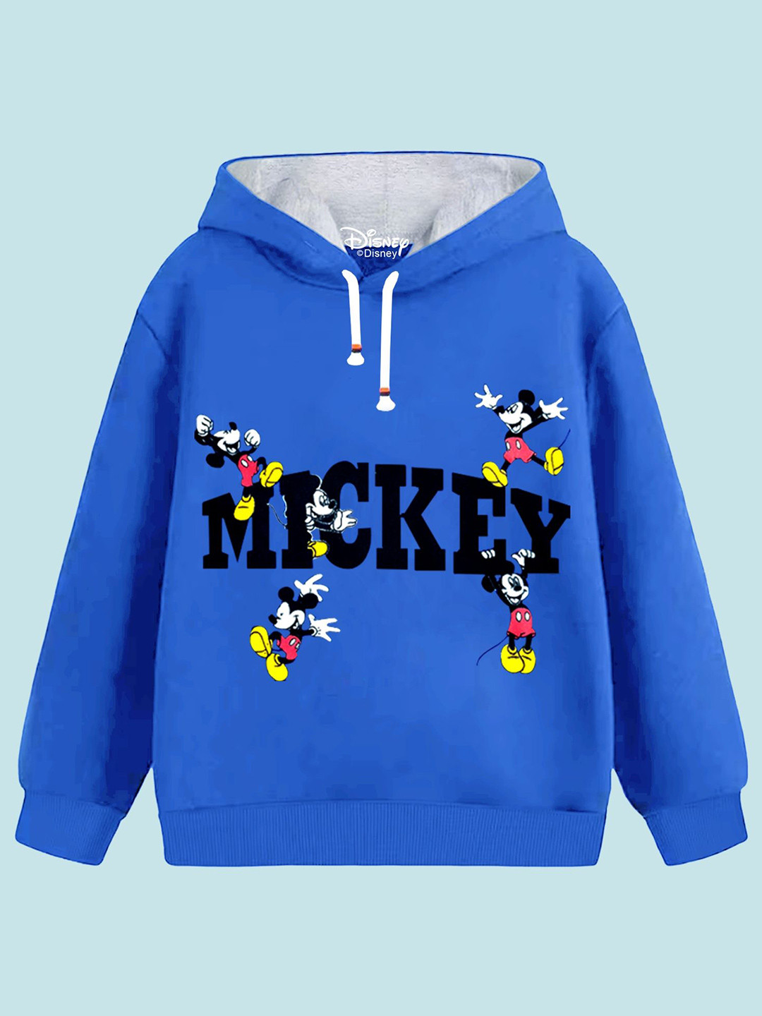 YK Disney Boys Printed Hooded Sweatshirt