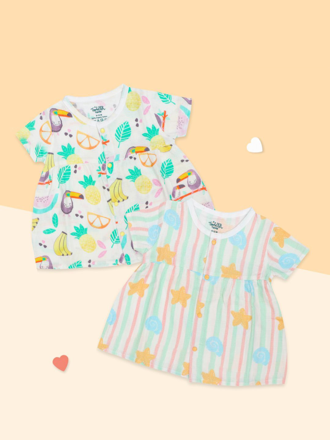 A Toddler Thing Print Fit & Flare Dress