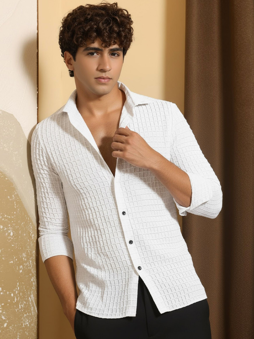 HERE&NOW Men Casual Shirt