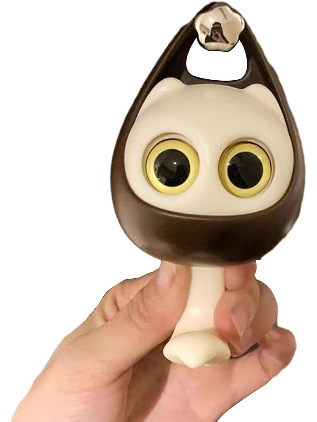 AUGEN Brown & Black Wink Cat Adhesive Wall Hook