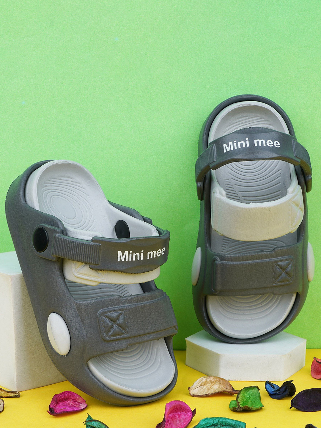 LNG Lifestyle Unisex Kids Rubber Sliders