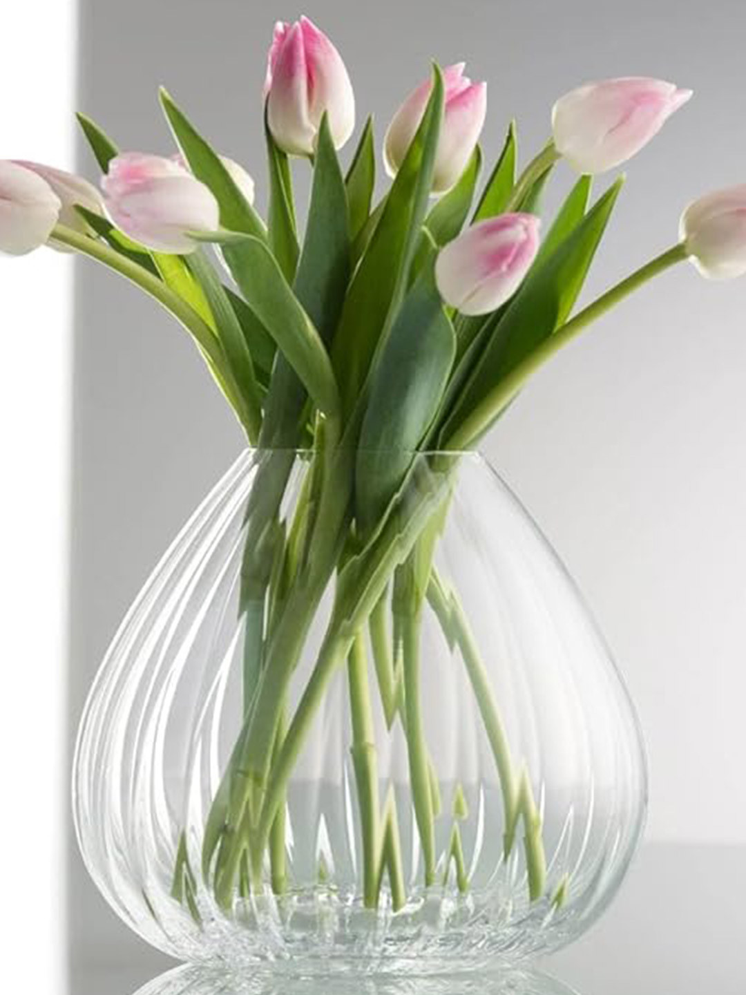 Bohemia Crystal Transparent Glass Vase-185 ml