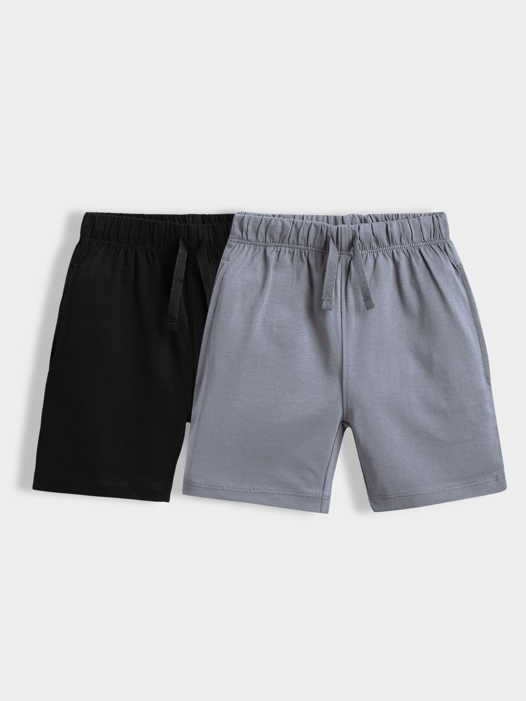 Orange Sugar Kids Pack of 2 Cotton Shorts