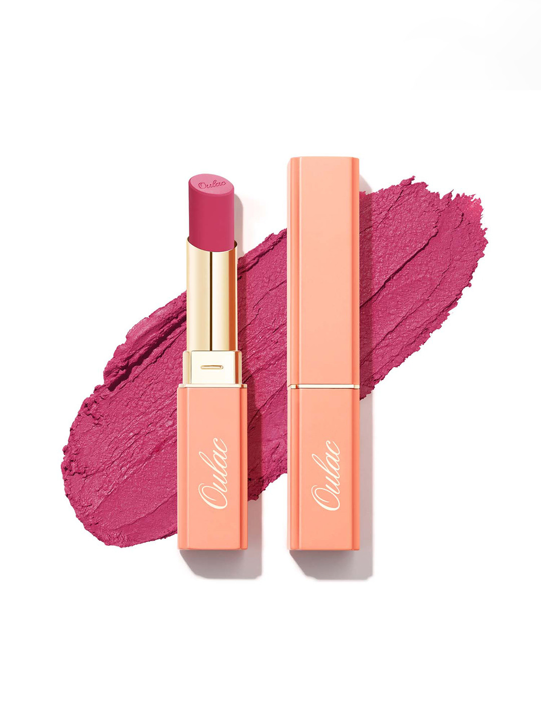 Oulac Velvet Matte Long Lasting Lipstick With Coconut Oil - 3.6 g - Secret Life Y07