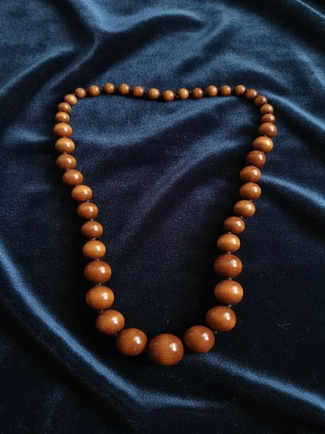 PANASH Brown Beaded Necklace