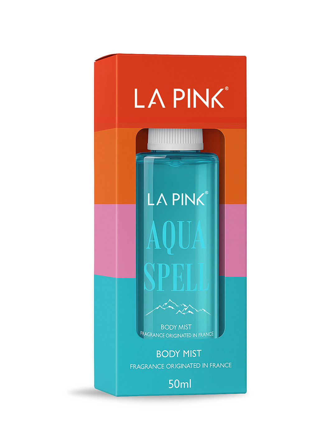 La Pink Aqua Spell Body Mist With Woody & Soft Spicy- 50 ml