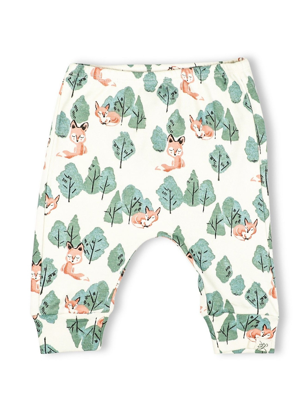 Itsyboo By Waterlemons Infants Floral Printed Mid-Rise Non-Toxic Cotton Joggers