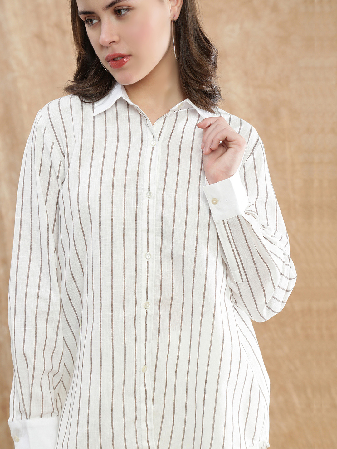 Globus Women Striped Formal Shirt