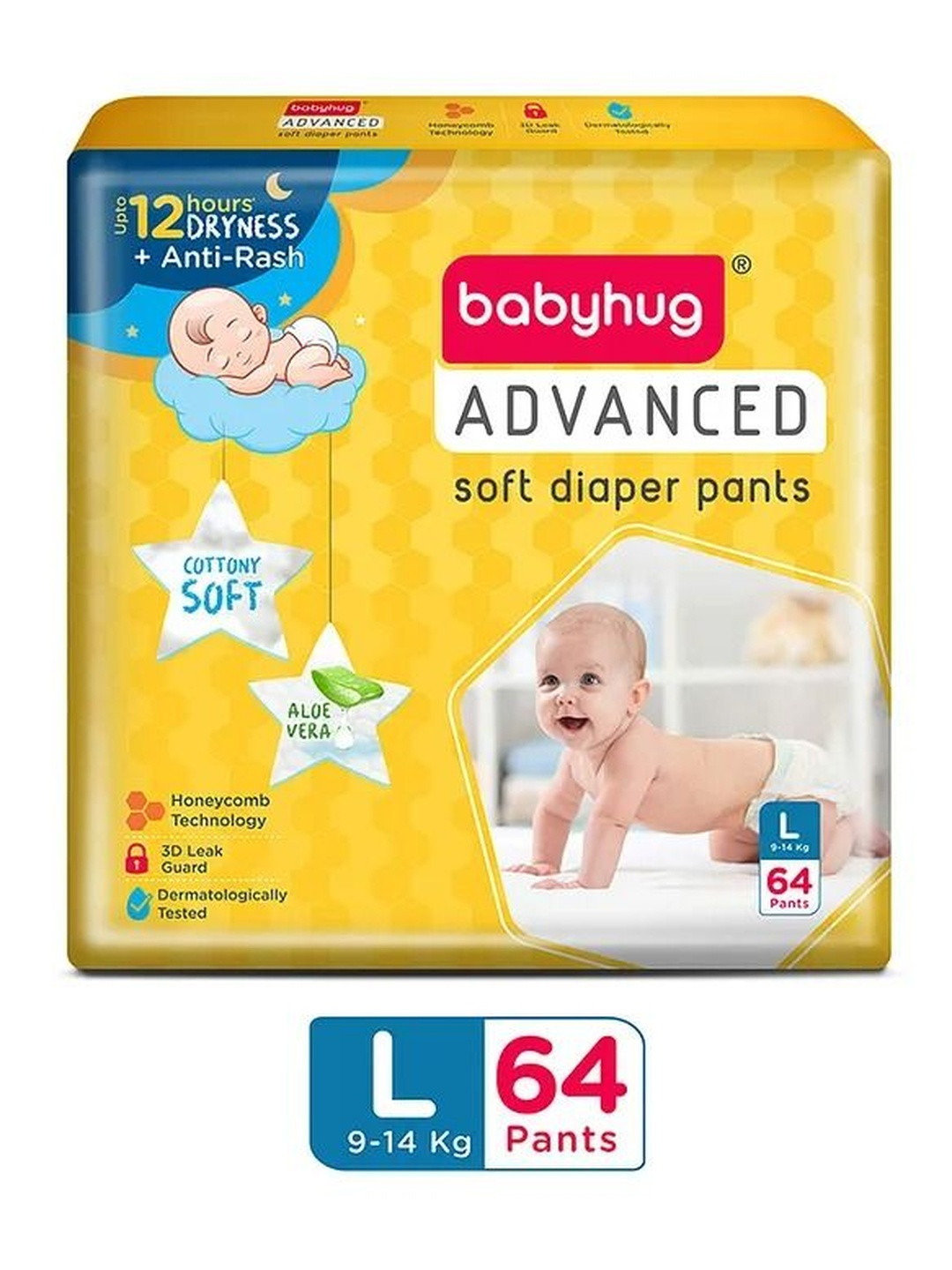 Babyhug Advance Pant Style Diaper- 64 Pants- L
