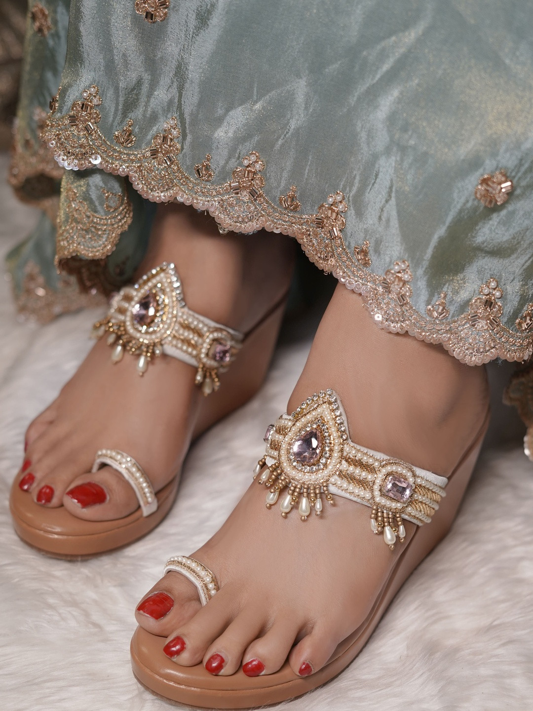 sole mates Block Sandals