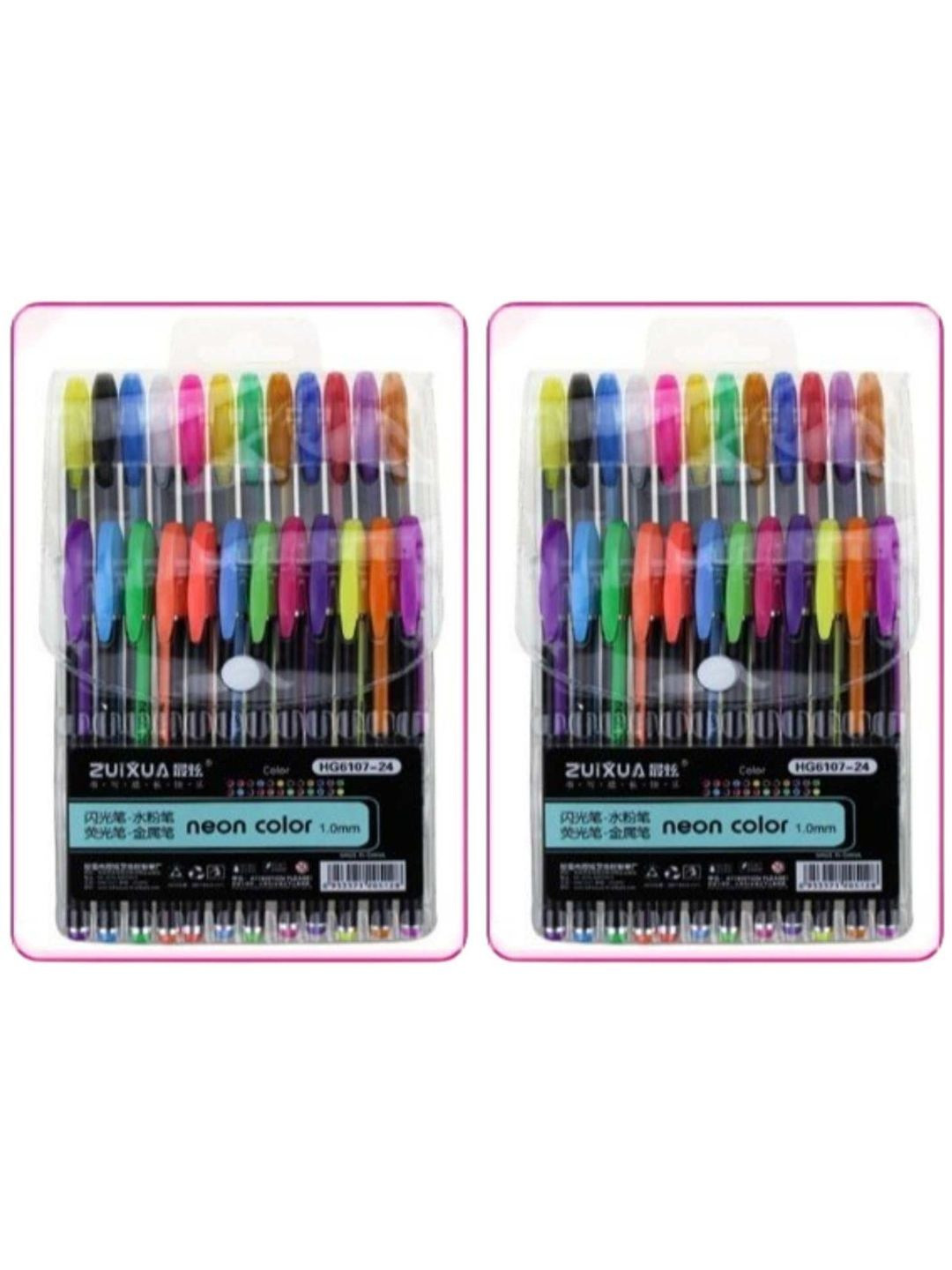 YK 24 Pieces Metallic Gel Pens