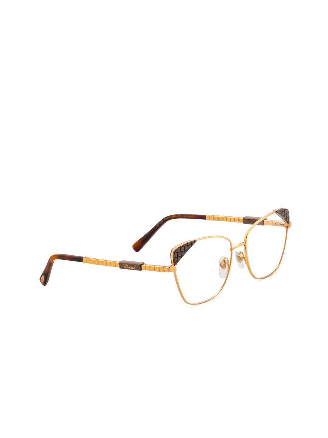 Chopard Transparent Full Rim Round Shaped Butterfly Frames