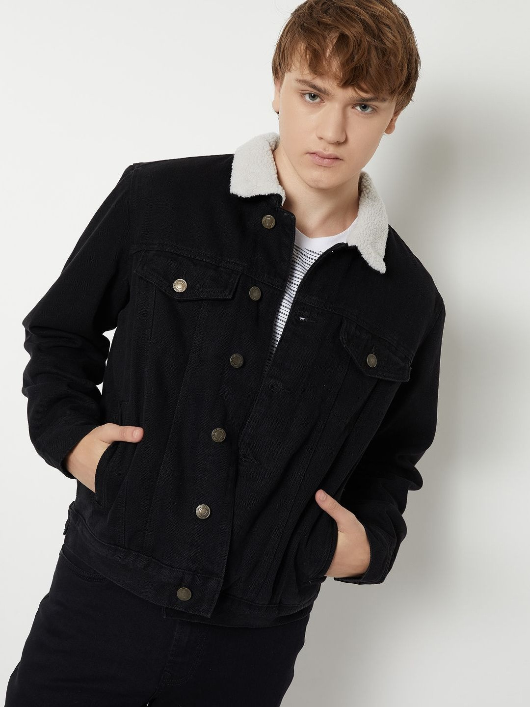 max Men Denim Jacket
