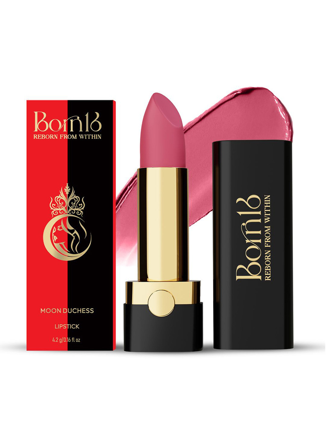 Born16 Moon Duchess Matte Perfection Lipstick - 4.2 g - Charlotte