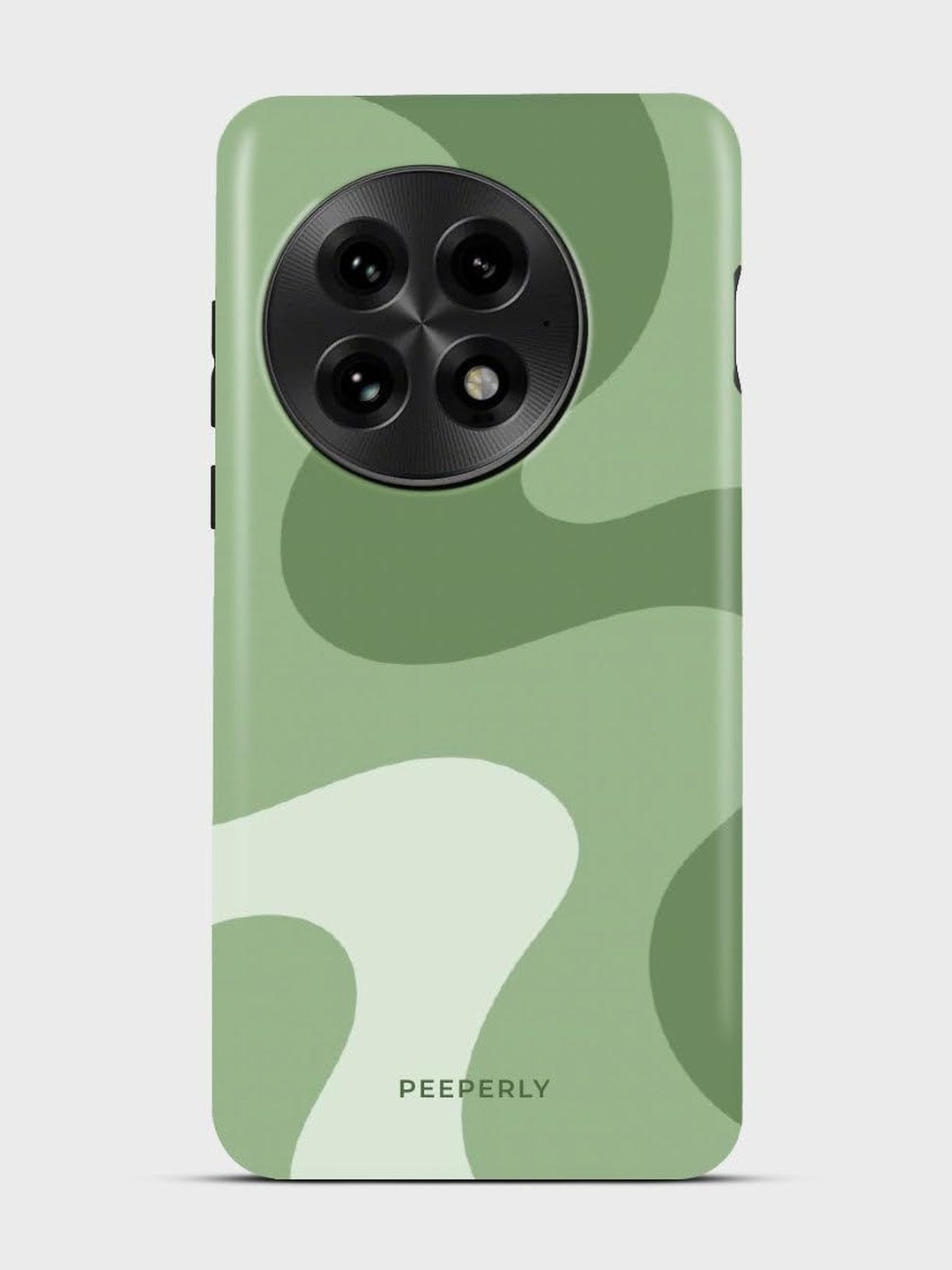 PEEPERLY Women Abstract Camouflage Printed Impact Resistant OnePlus 11 5G Back Case