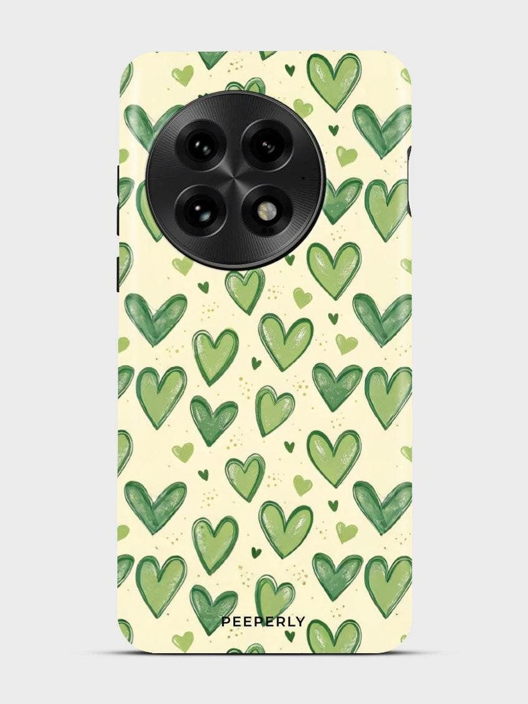 PEEPERLY Women Love Me Right Printed Impact Resistant OnePlus 11 5G Crystal Back Case