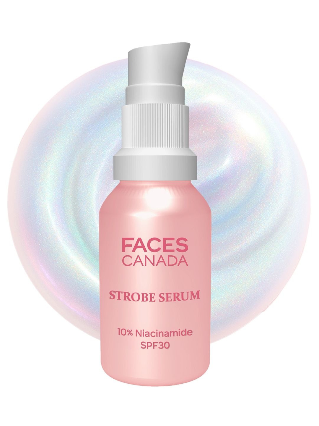 FACES CANADA Brightening Strobe Serum With SPF 30 &  Niacinamide - 15 ml