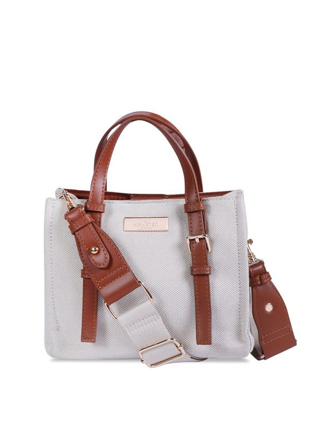 HAMSTER LONDON Beverley Staycation Buckle Detachable Sling Strap Bucket Handheld Bag