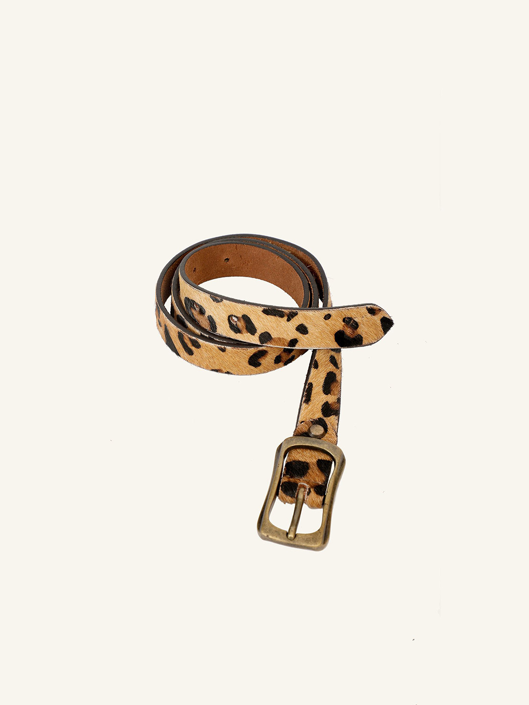 KARGHA INDIA Women Printed Non-Reversible Slim Leather Belt