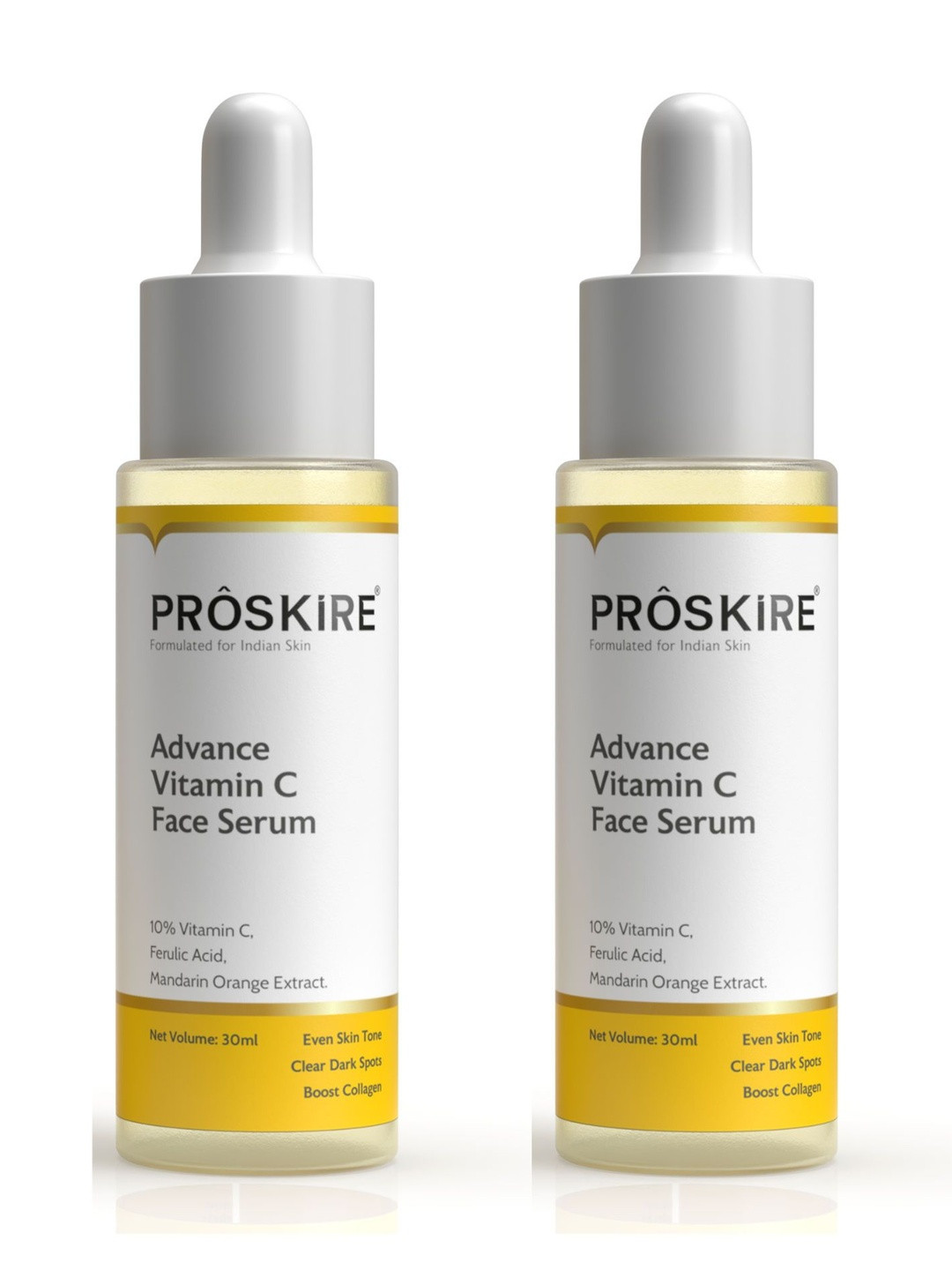 Proskire Set Of 2 Advance Vitamin C Serum For Dark Spots - 30 ml Each