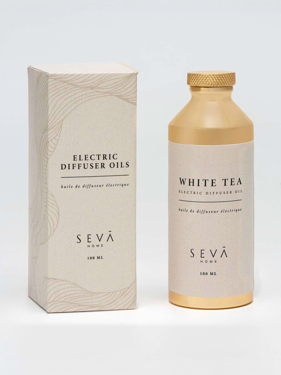 Seva Home Yellow & White Tea Electric Diffuser Scented Oil - 100 ml