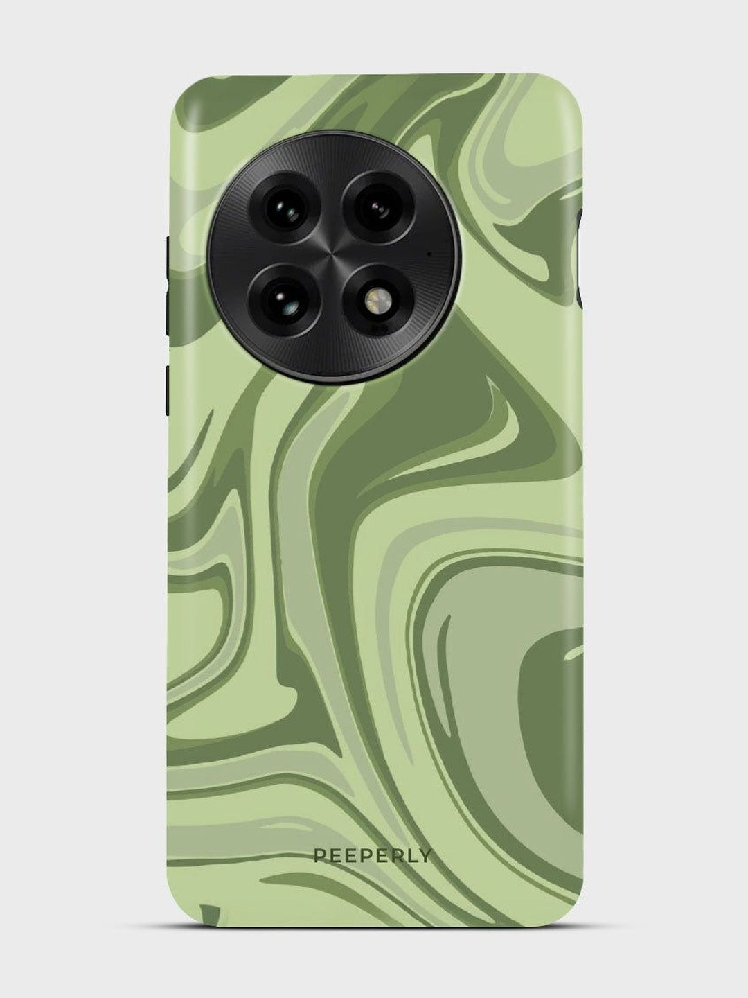 PEEPERLY Women Forest Fluid Abstract Printed Impact Resistant OnePlus 11 5G Back Case