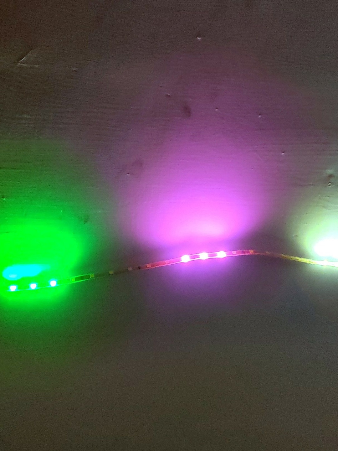 Steko 1 m Green & Pink DC 12 Volt 50 Square Flexible Rope String Lights