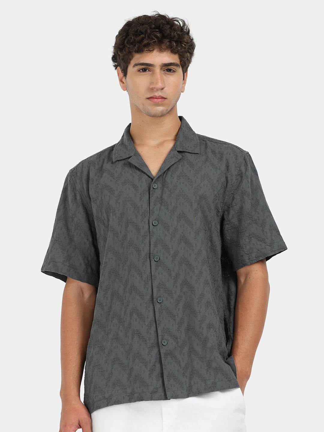 GLORYBOYZ Men Relaxed Casual Shirt