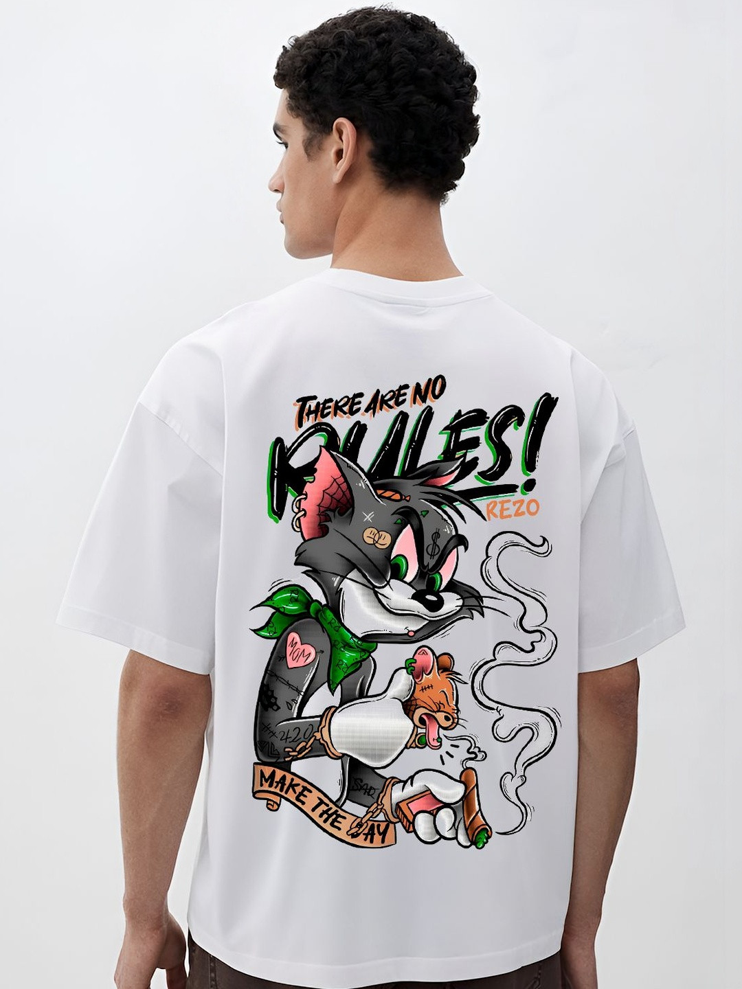 BDSQUARE Men Printed T-shirt