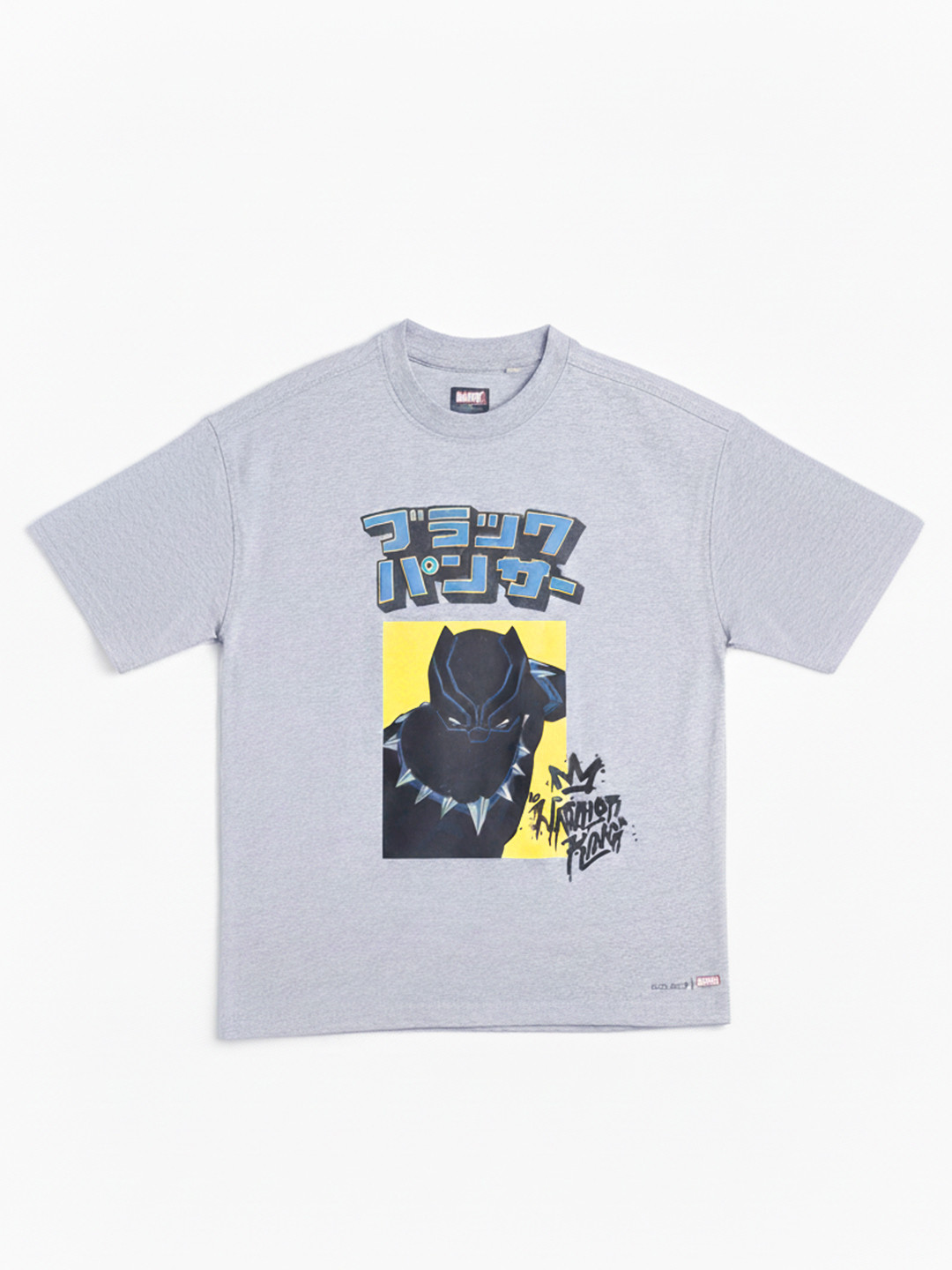 Allen Solly Junior Boys Black Panther Printed T-shirt