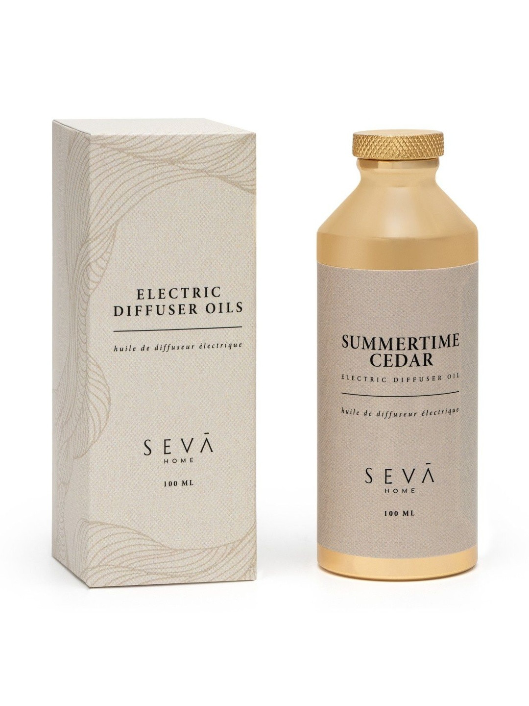 Seva Home Beige Summertime Cedar Electric Diffuser Oil - 100 ml