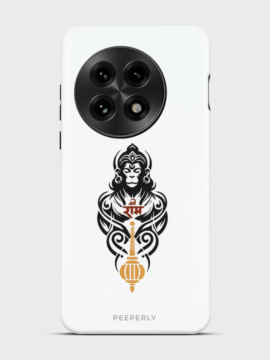 PEEPERLY Women Jai Bajrang Printed Impact Resistant OnePlus 11 5G Back Case