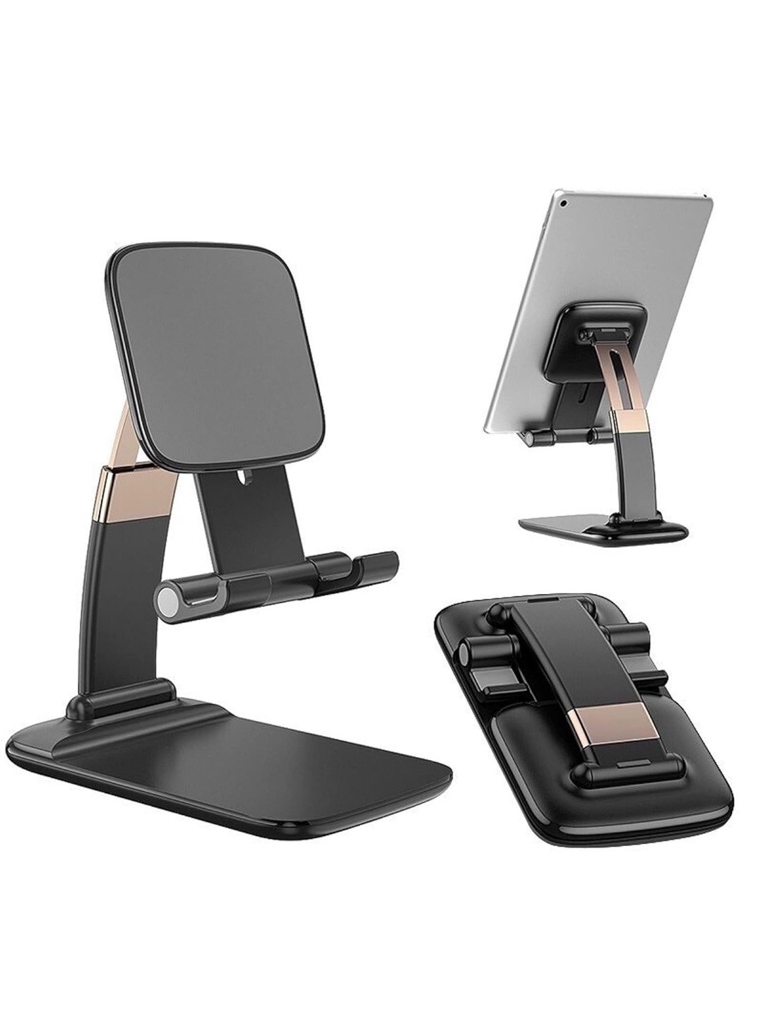 AUGEN Fully Adjustable Foldable Bumper Case Tablet & Phone Stand