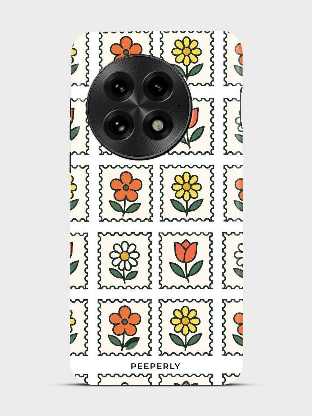 PEEPERLY Women Floral Little Edenza Printed Impact Resistant OnePlus 11 5G Back Case