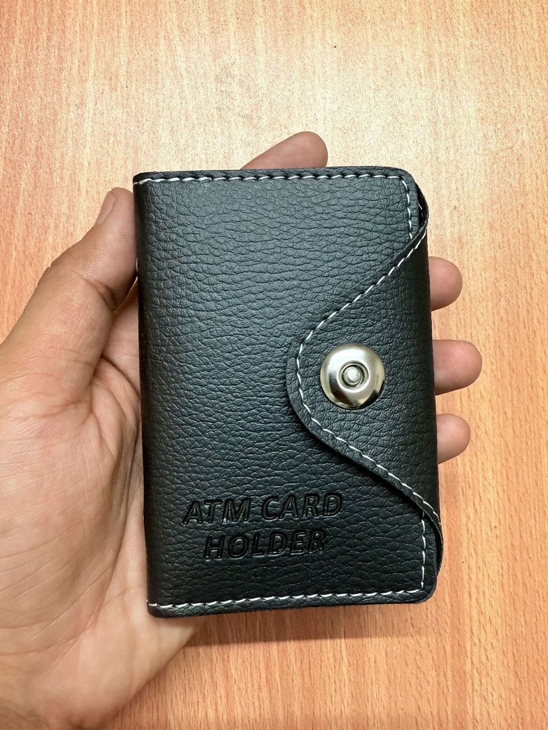 A.R ENTERPRISED Men Textured Card Holder