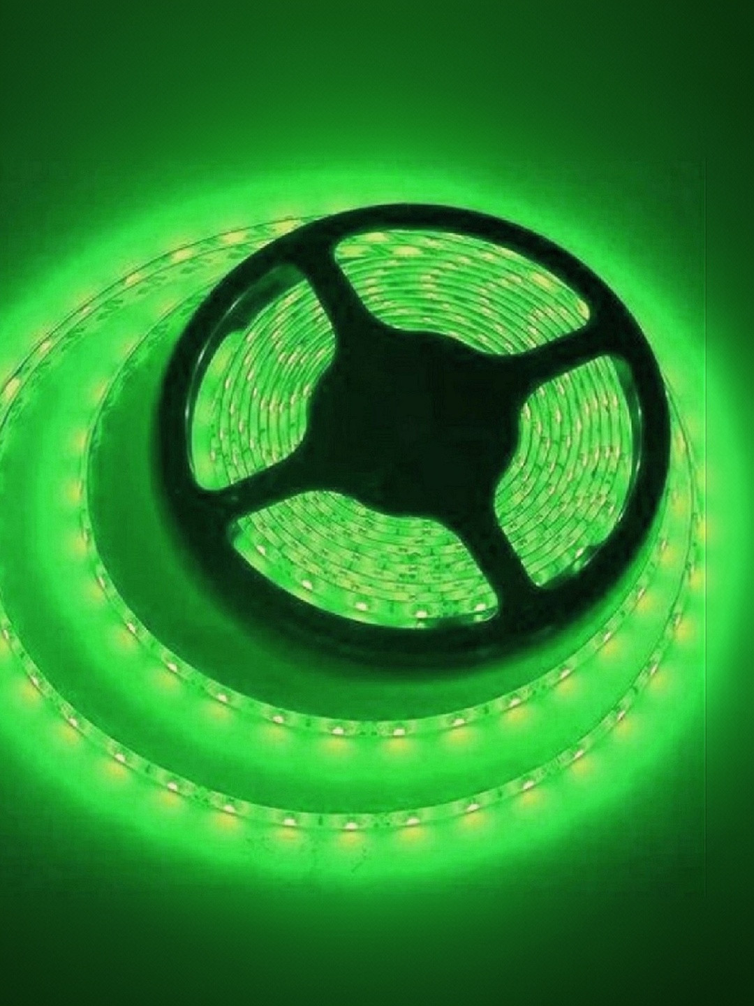 Steko 4 m Green DC 12 Volt 200 Square Flexible Rope String Lights