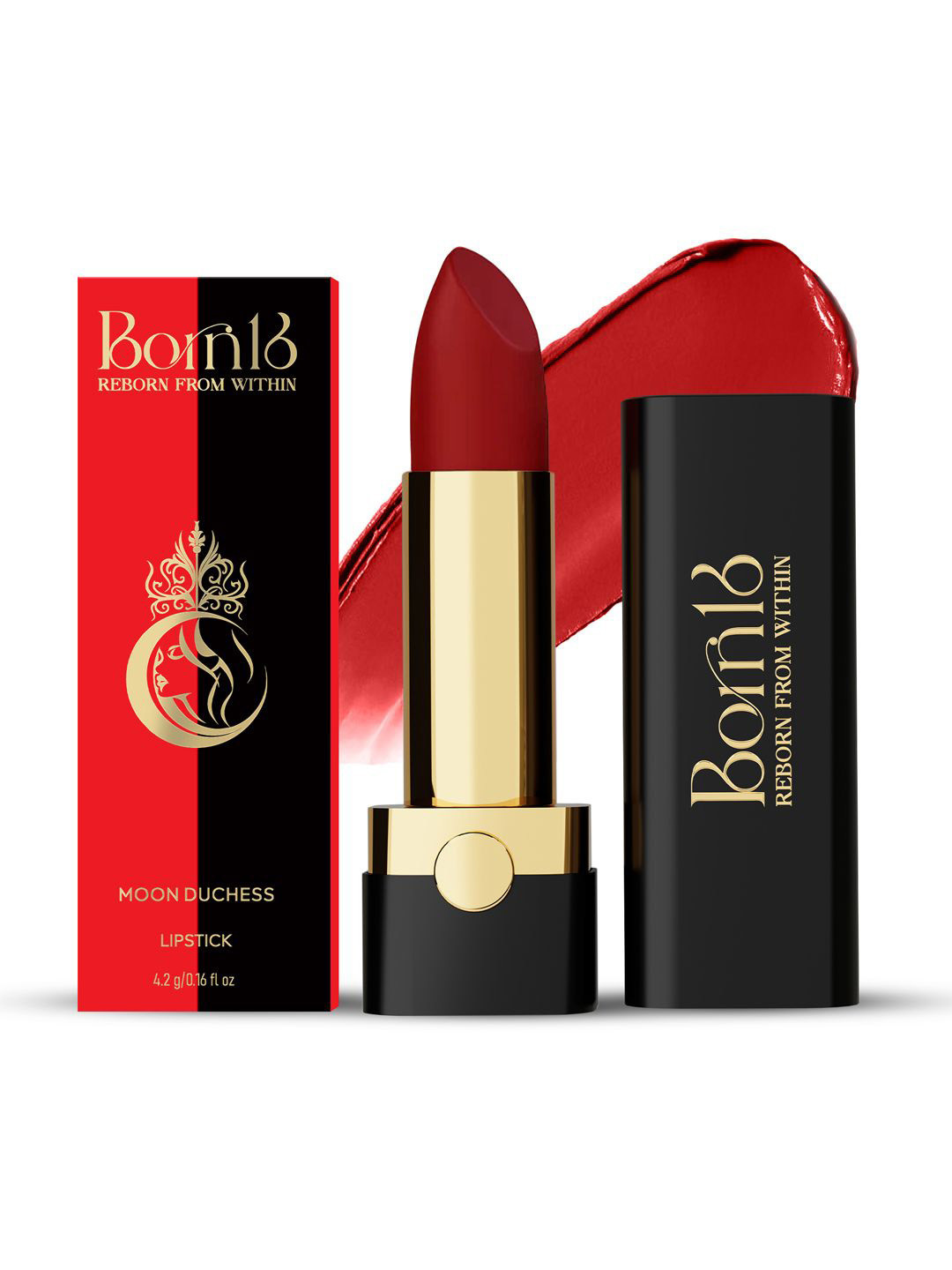 Born16 Moon Duchess Matte Perfection Lipstick - 4.2 g - Cherrysmatic