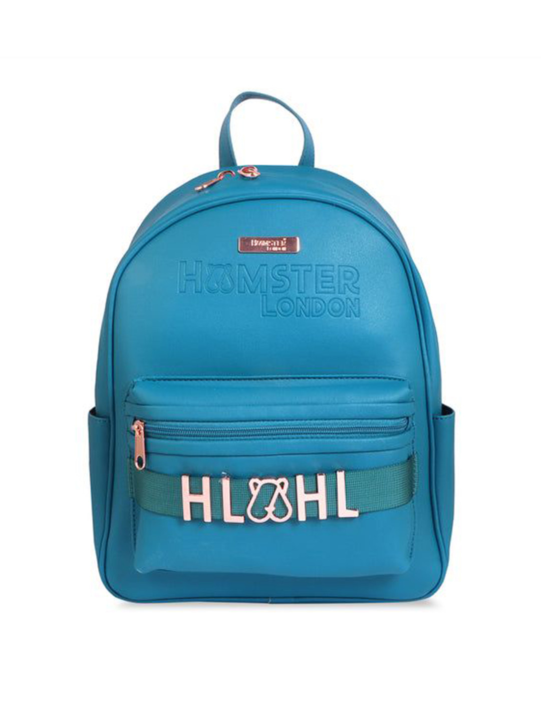 HAMSTER LONDON Women Brand Logo Printed Non-Padded Melissa Backpack