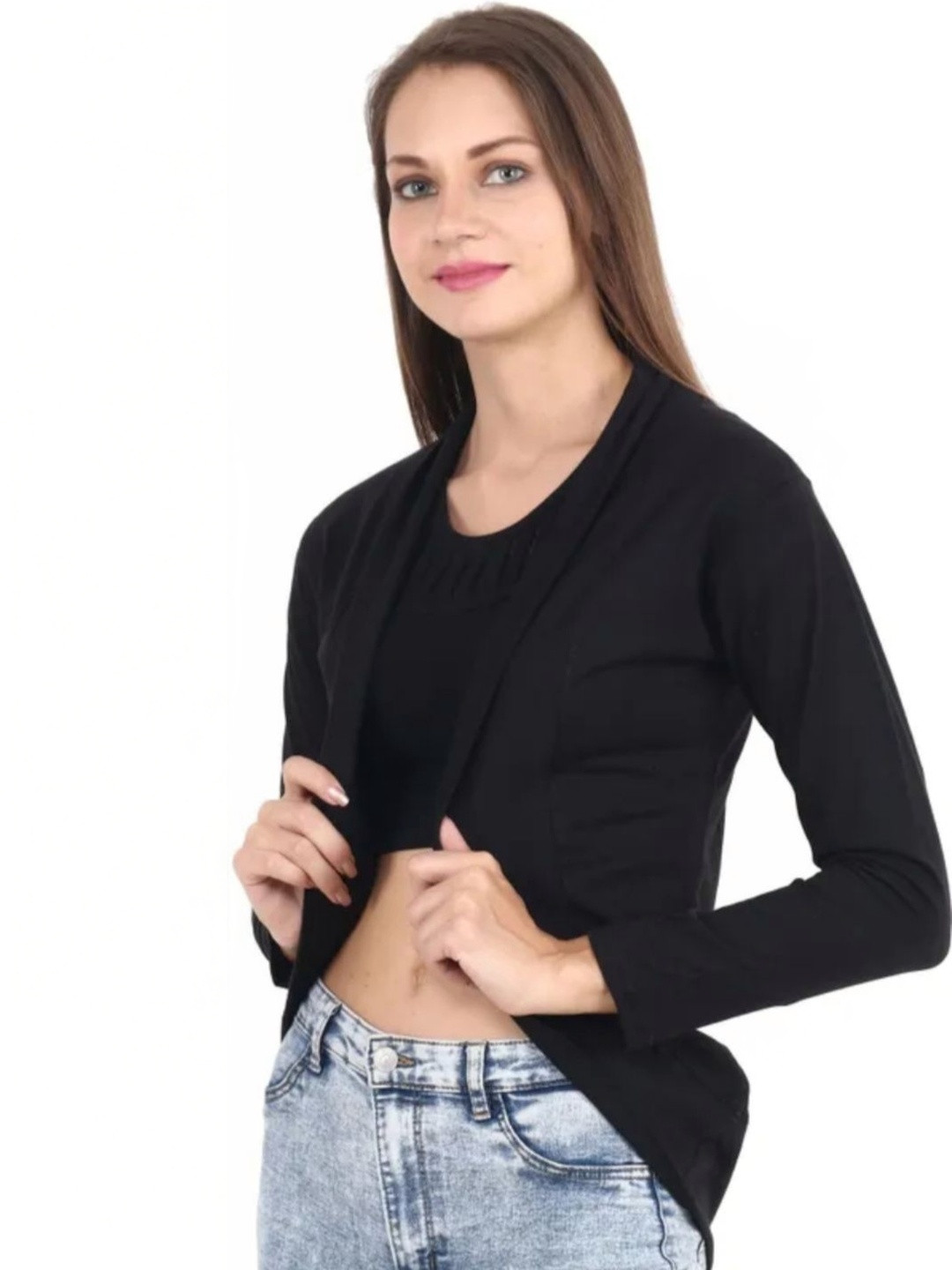 NG STORE Women Open Front Jacket