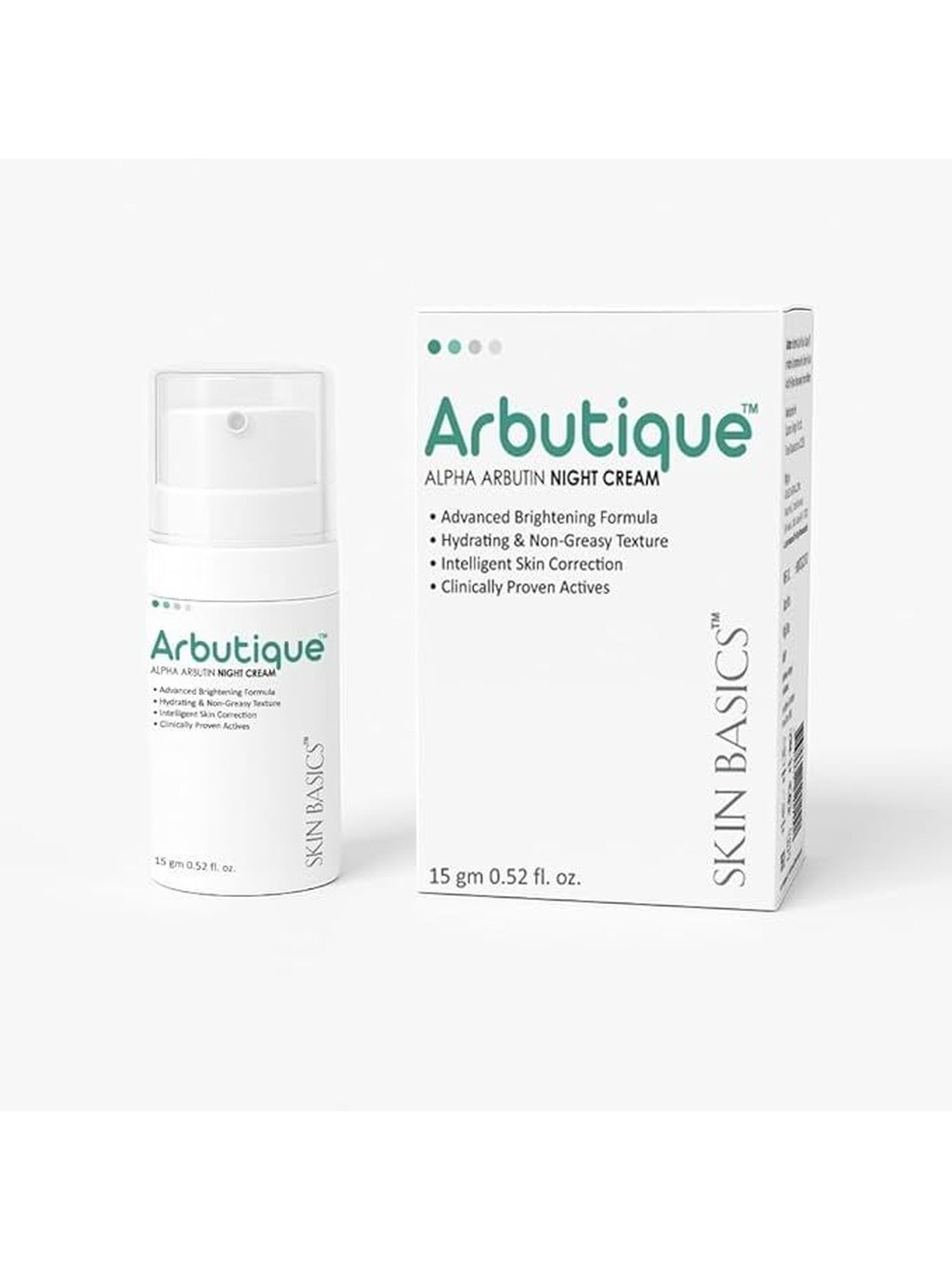 skinbasics Arbutique Alpha Arbutin Night Cream - 15 g