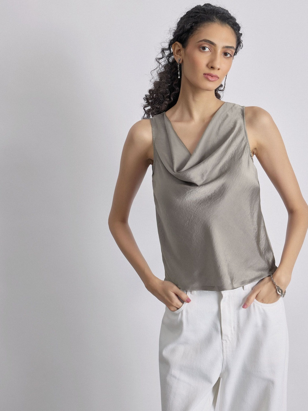 The Label Life Cowl Neck Top