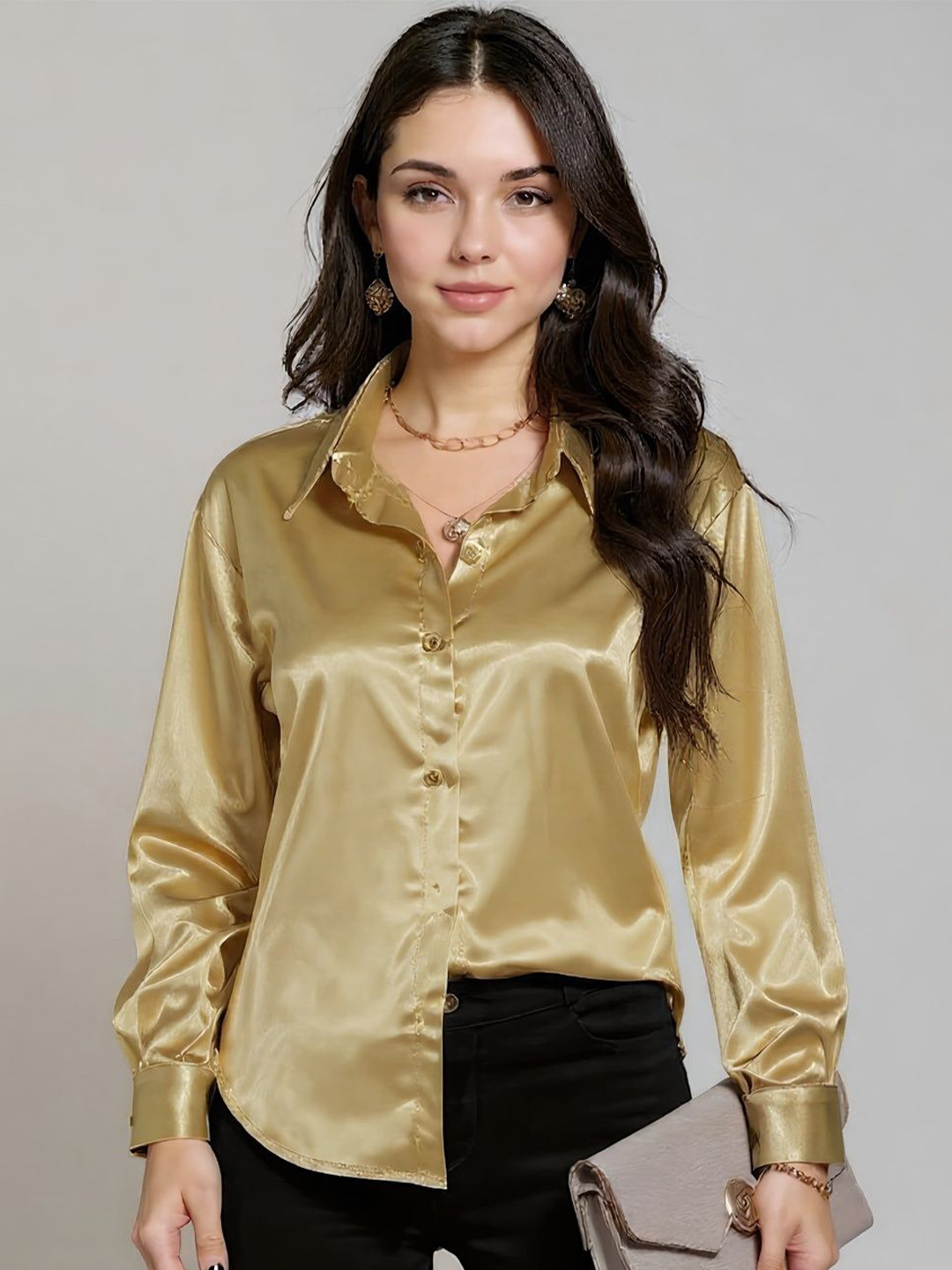 ELVORA Women Classic Casual Shirt