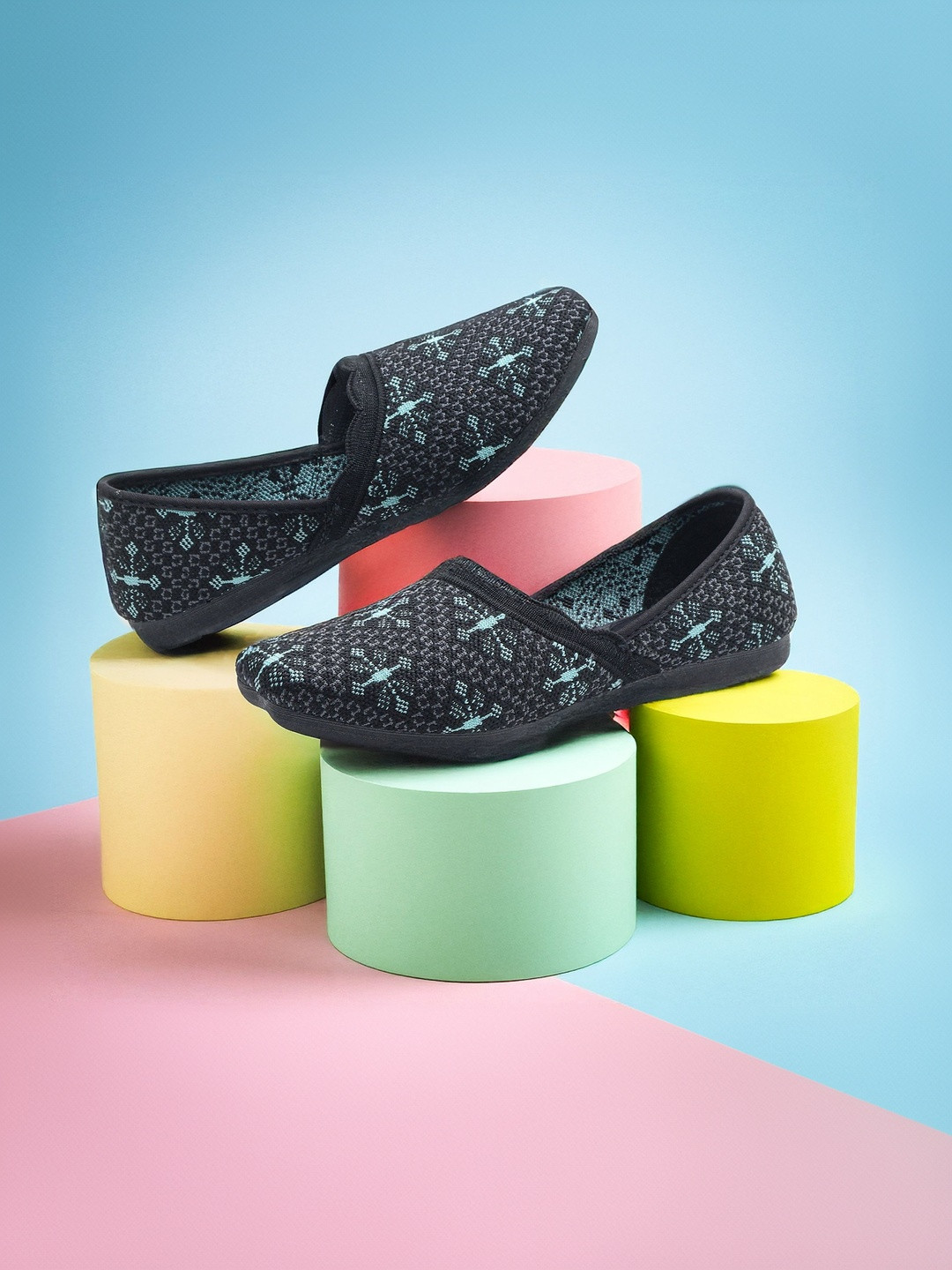 ASIAN Women Printed Loafers